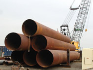 Steel Caissons: New and Used Steel Caisson Pipe