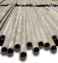 New and used steel pipe